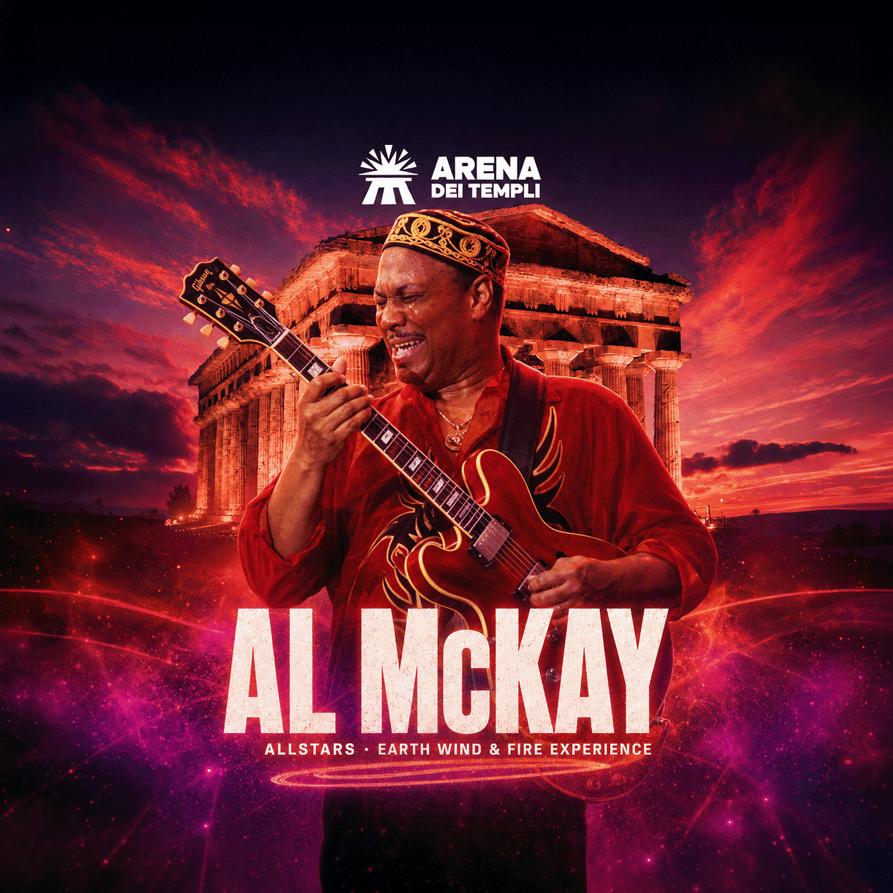 Arena dei Templi - EARTH, WIND AND FIRE